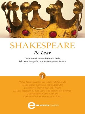 cover image of Re Lear
